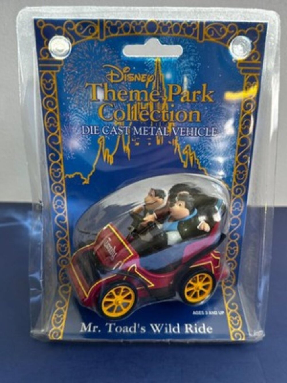 NEW SEALED Disney Theme Park Collection Mr Toad's Wild Ride Die Cast Metal 38117